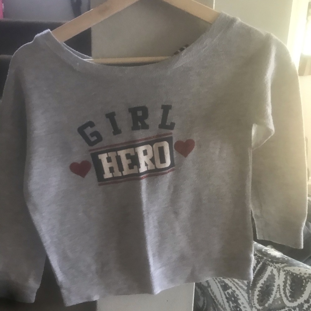 Grey motivation shirt